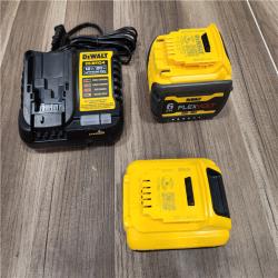 AS-IS DEWALT 20V MAX Lithium-Ion 6.0Ah and 4.0Ah Battery and Charger Starter Kit