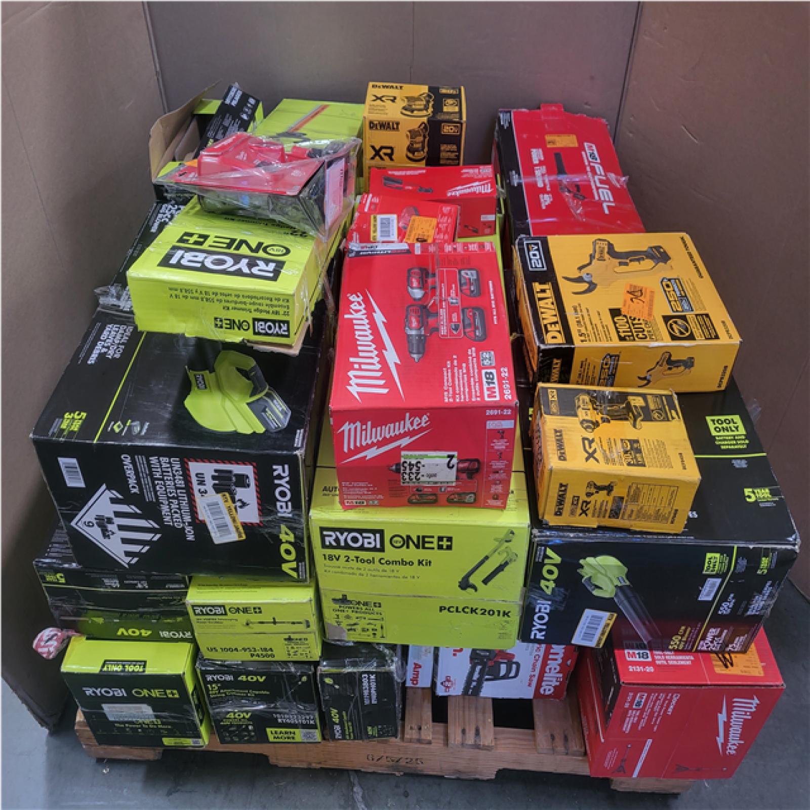 CALIFORNIA AS-IS TOOL PALLET