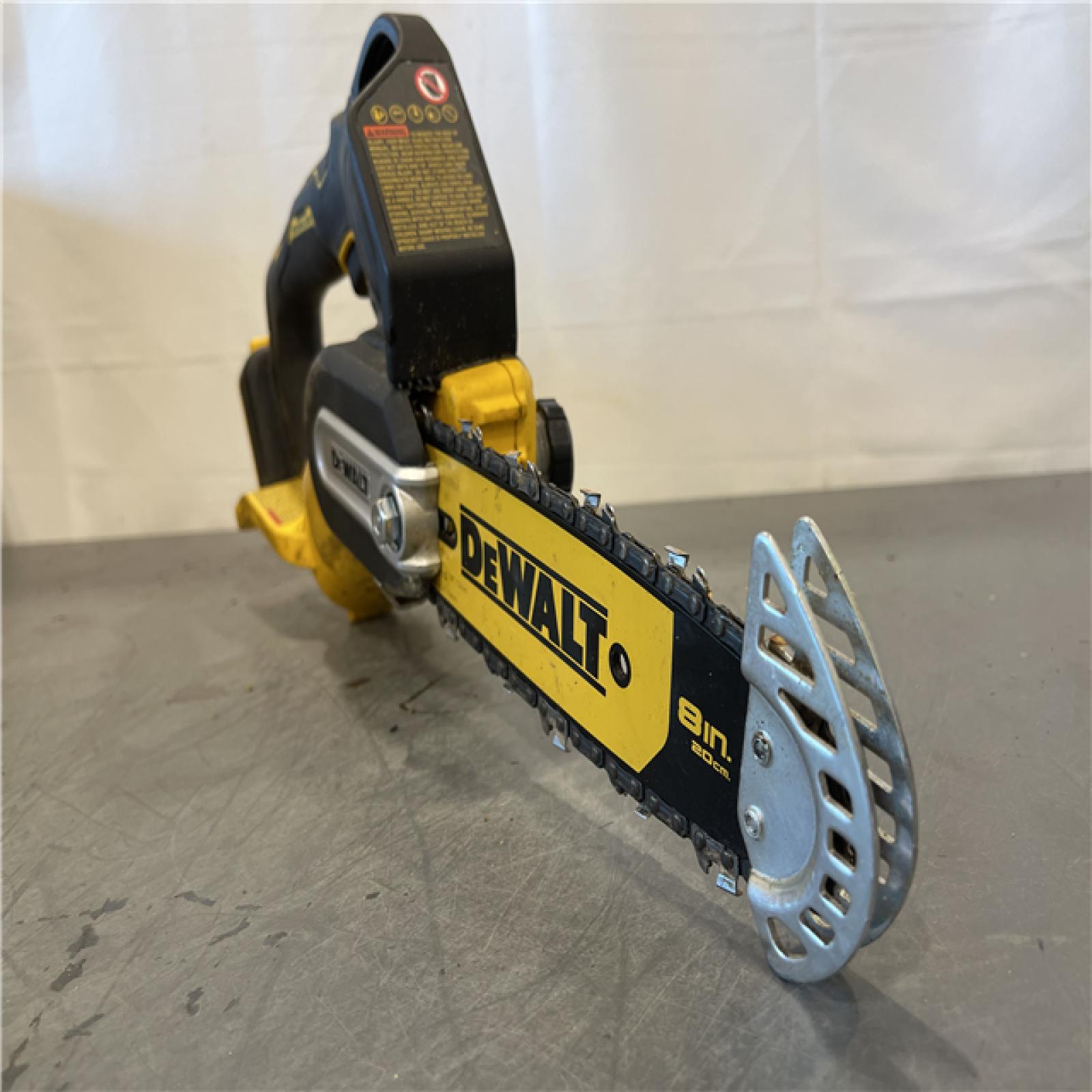 AS-IS - DeWalt 20V MAX 8 in. Brushless Cordless Battery Powered Pruning Chainsaw