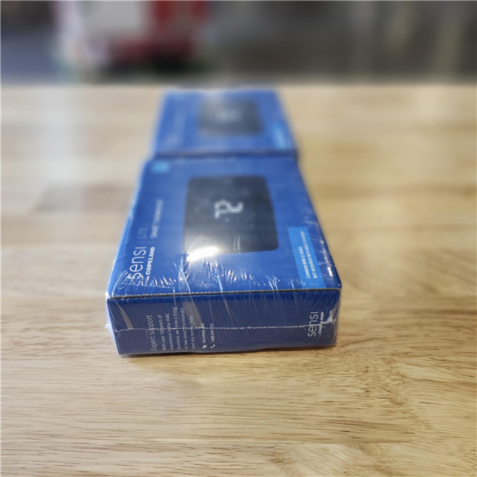 NEW! - Copeland Sensi Lite Wi-Fi 7-Day Programmable Thermostat  Touchscreen Display  Data Privacy  C-Wire Not Required -(2 UNITS)