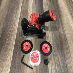 AS-IS Milwaukee FUEL 12V Lithium-Ion Brushless Cordless 3 in. Cut Off Saw (Tool-Only)