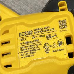 AS-IS DEWALT 20V MAX Cordless Brushless Reciprocating Saw (Tool Only)