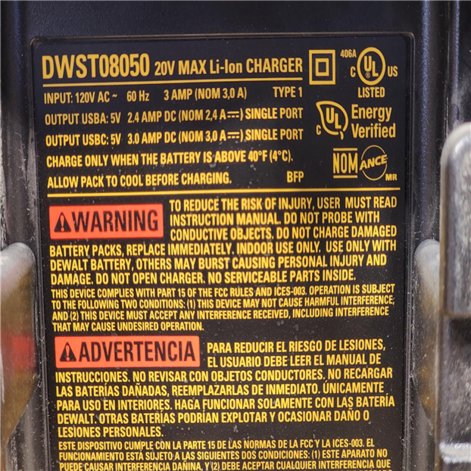 HOUSTON LOCATION - AS-IS DEWALT TOUGHSYSTEM 2.0 Charger Box