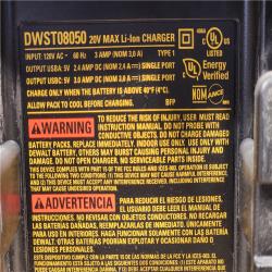 HOUSTON LOCATION - AS-IS DEWALT TOUGHSYSTEM 2.0 Charger Box