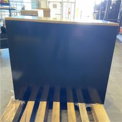 DALLAS LOCATION - Husky Tool Storage 46 in. W x 18 in. D 9-Drawer Mobile Workbench Cabinet in Gloss Black