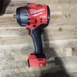 HOUSTON LOCATION - AS-IS Milwaukee FUEL 18V Lithium-Ion Brushless Cordless 1/2 in. Impact Wrench w/Friction Ring Kit