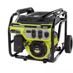 DALLAS LOCATION - RYOBI 8125-Watt Gasoline Powered Portable Generator with CO Detect Shutdown Sensor