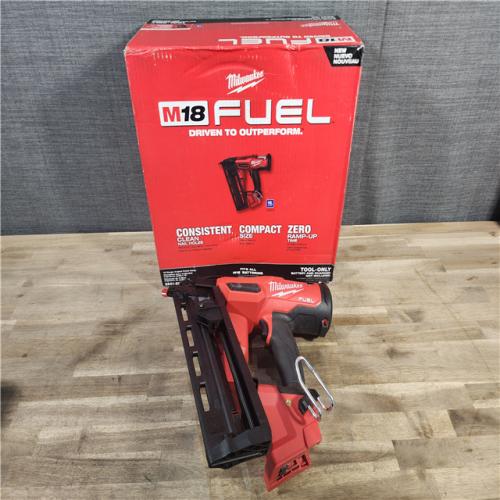 HOUSTON LOCATION - AS-IS Milwaukee 2841-20 18V Cordless Gen II 16 Gauge Angled Finish Nailer (Tool Only)