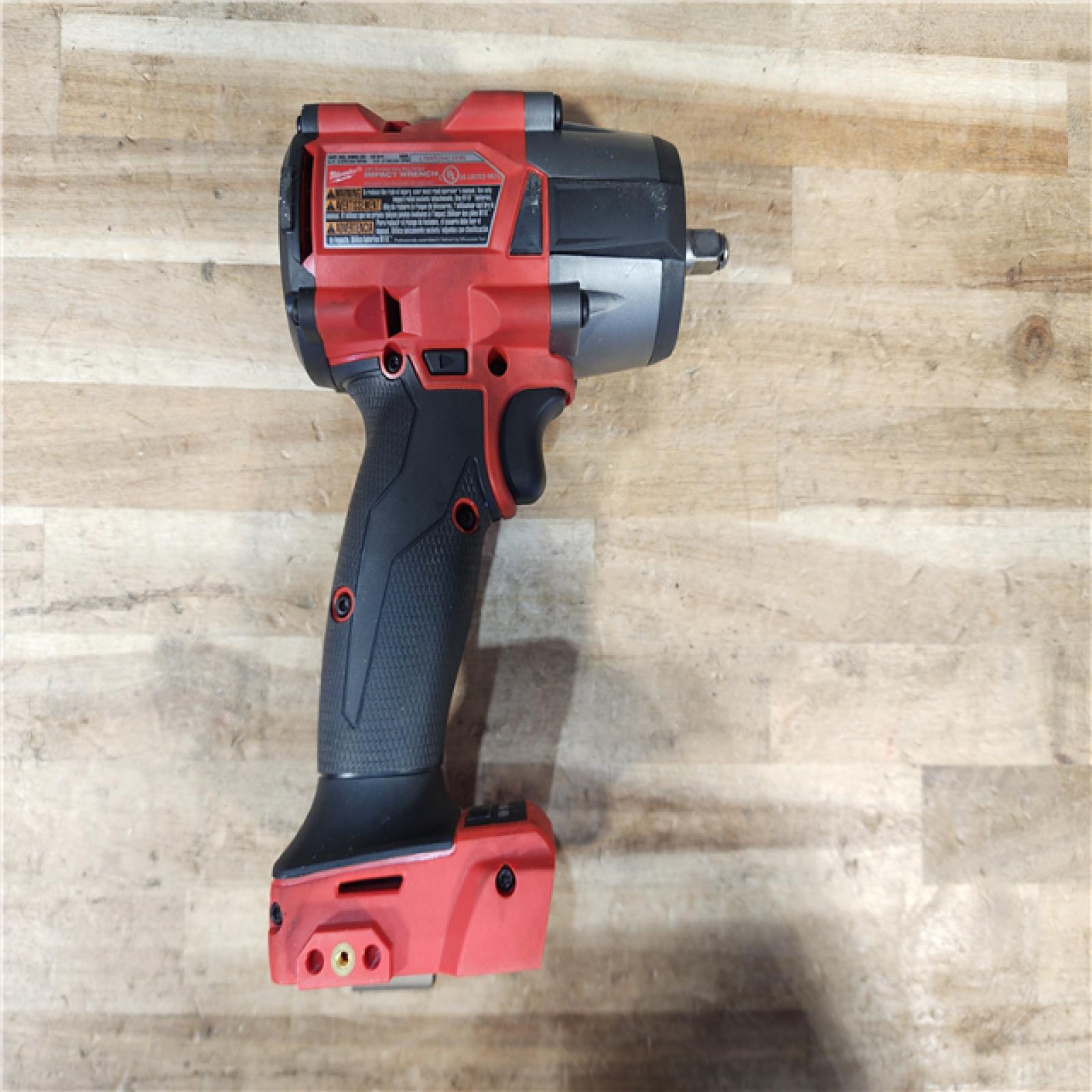 HOUSTON LOCATION - AS-IS Milwaukee FUEL GEN-2 18V Lithium-Ion Mid Torque Brushless Cordless 3/8 in. Impact Wrench with Friction Ring (Tool-Only)