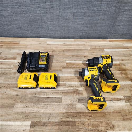 HOUSTON LOCATION - AS-IS DEWALT 2 TOOL COMBO KIT W/ (2) BATTERY & CHARGER