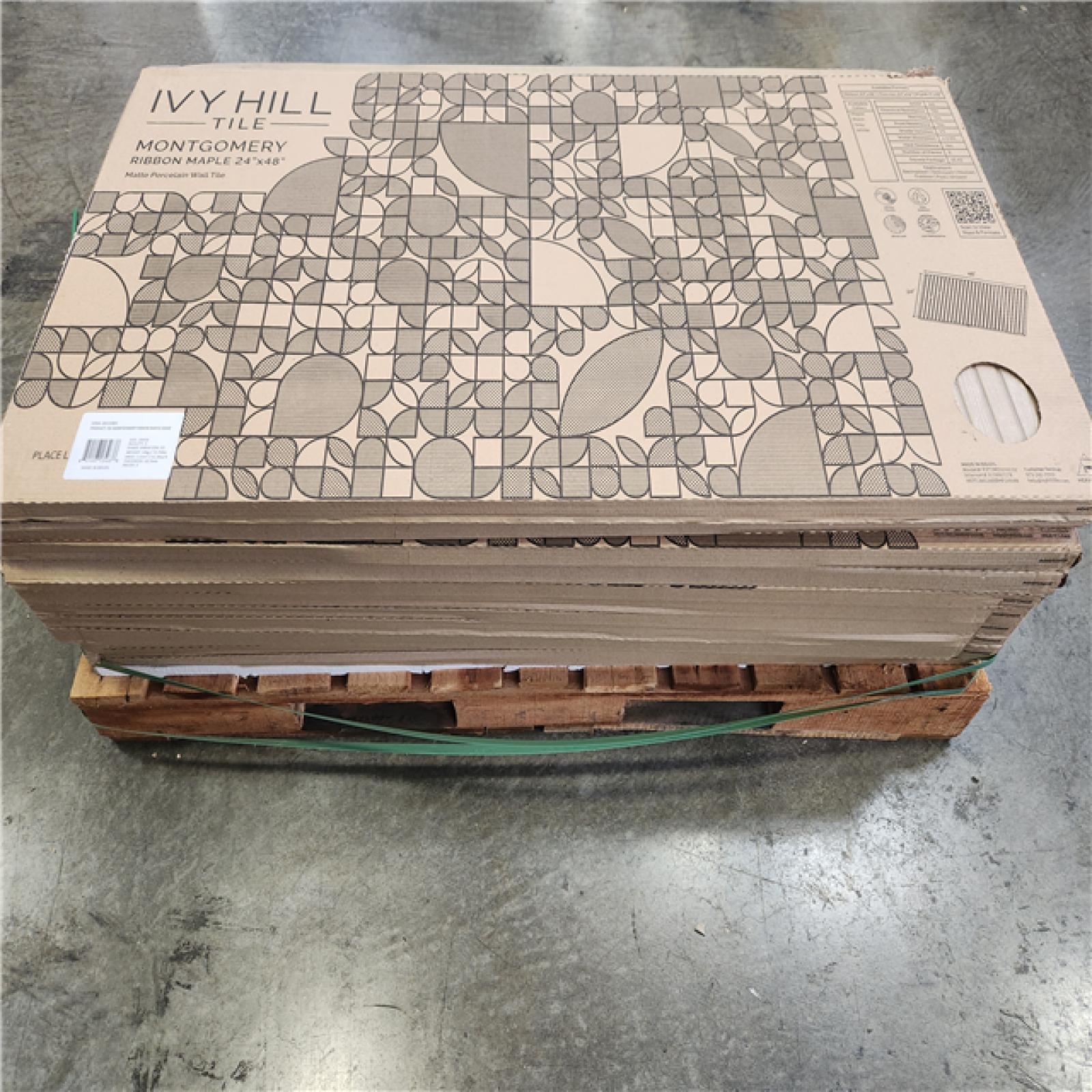 Phoenix Ivy Hill Tile Montgomery Ribbon Maple 24 in. x 48 in. Matte Porcelain Floor and Wall Tile (485 sq. ft. /12 Case)