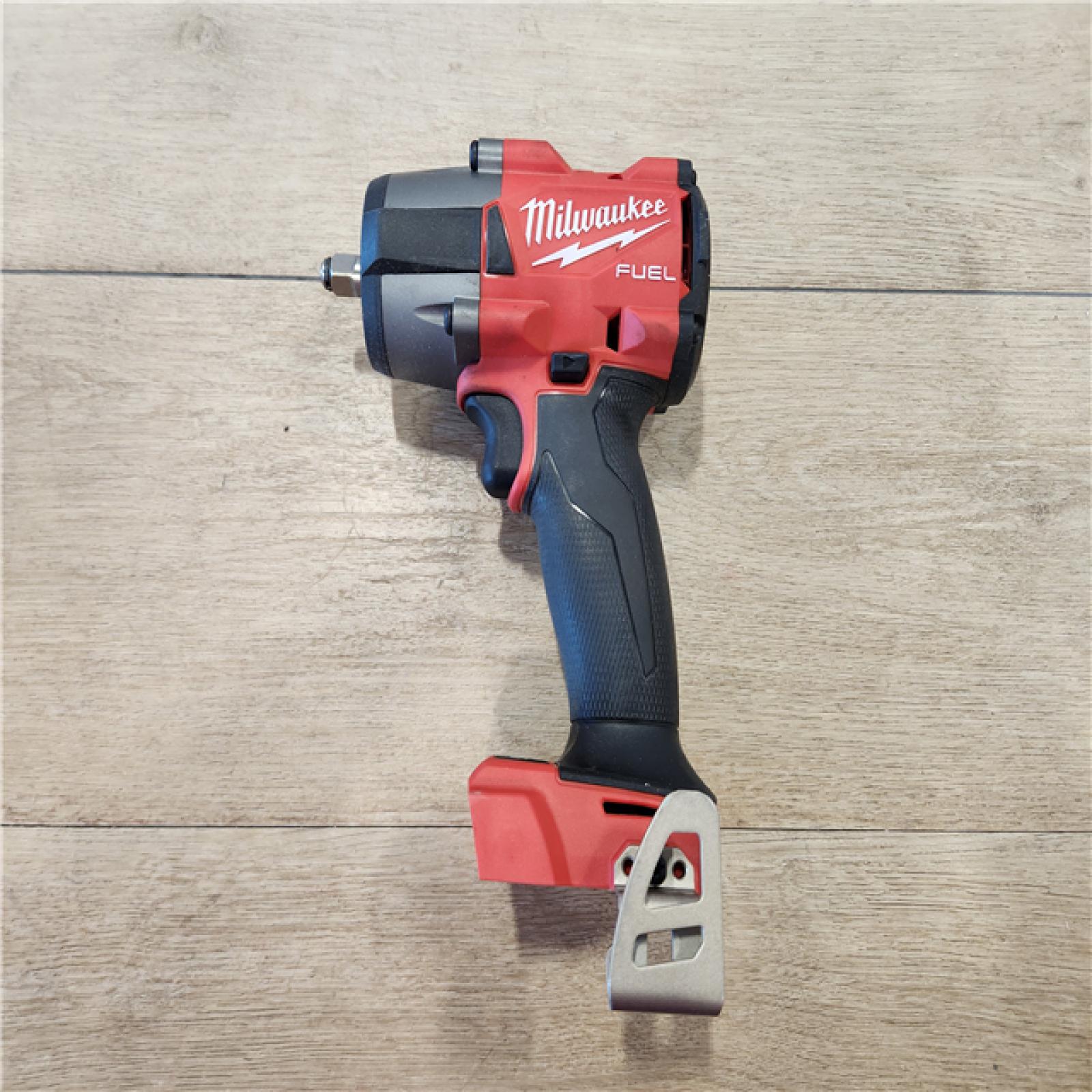 AS-IS- Milwaukee FUEL GEN-2 18V Lithium-Ion Mid Torque Brushless Cordless 3/8 in. Impact Wrench with Friction Ring (Tool-Only)