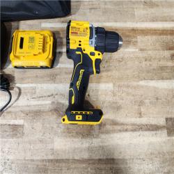 HOUSTON LOCATION - AS - IS DEWALT Atomic 20V Lithium-Ion Cordless Compact 1/2 in. Drill/Driver Kit