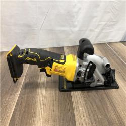 AS-IS DEWALT ATOMIC 20V MAX Cordless Brushless 4-1/2 in. Circular Saw (Tool Only)