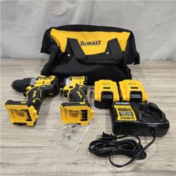 AS-IS DEWALT 20V MAX XR Hammer Drill/ Impact Driver Kit