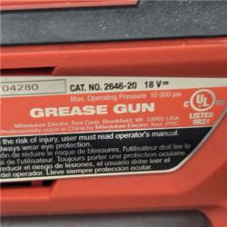 AS-IS Milwaukee M18 18V Cordless Grease Gun 2-Speed (Tool-Only)
