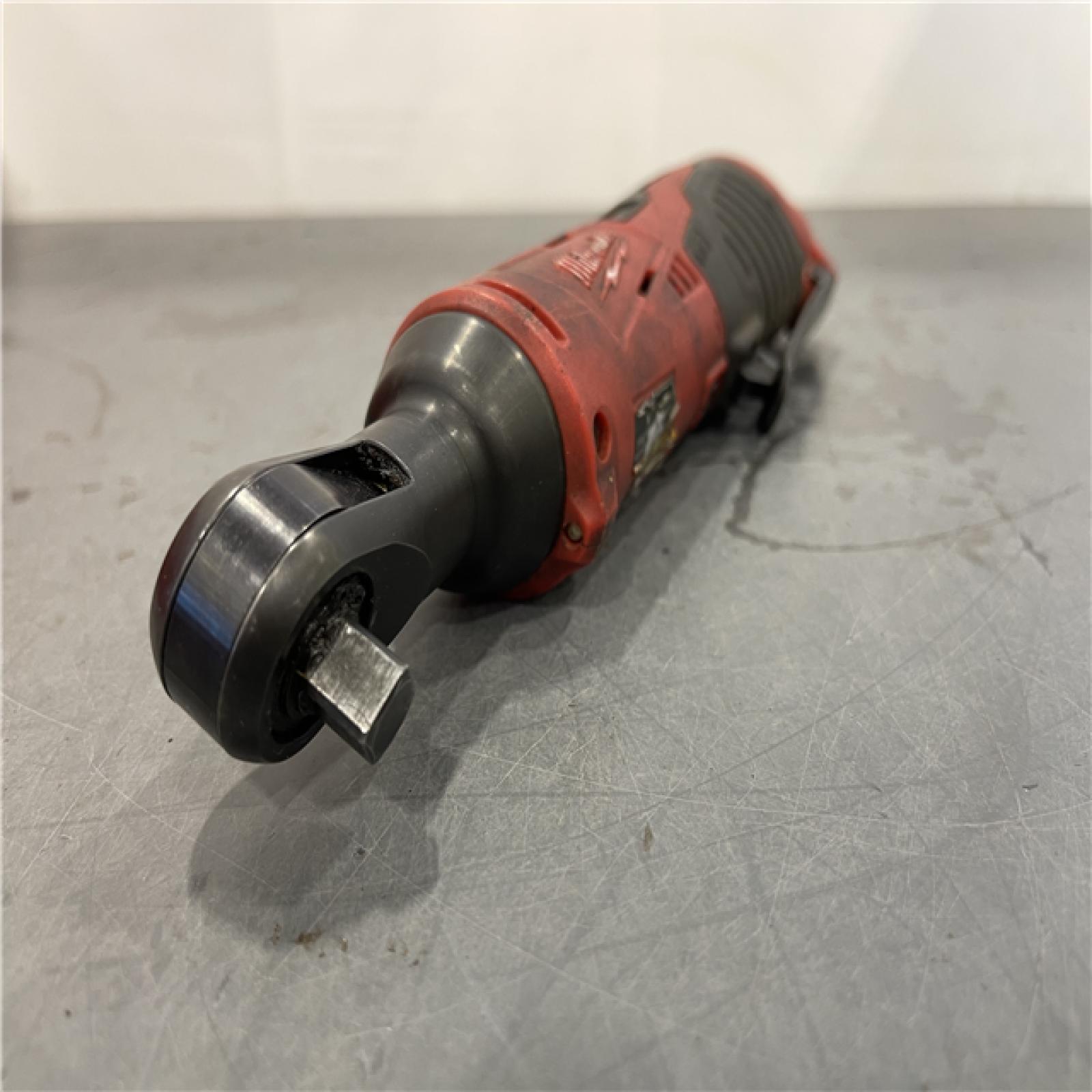 AS-IS - MILWAUKEE M12 12V Lithium-Ion Cordless 3/8 in. Ratchet