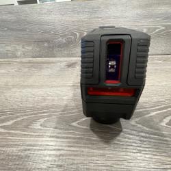 AS-IS Milwaukee 100 ft. REDLITHIUM Lithium-Ion USB Green Rechargeable Cross Line Laser Level with Charger
