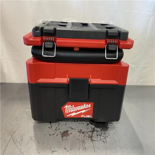 AS-IS - MILWAUKEE M18 FUEL PACKOUT 18-Volt Lithium-Ion Cordless 2.5 Gal. Wet/Dry Vacuum