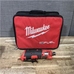 Houston Location AS-IS Milwaukee FUEL 12V Lithium-Ion Brushless Cordless 1/4 in. Straight Die Grinder (Tool-Only)