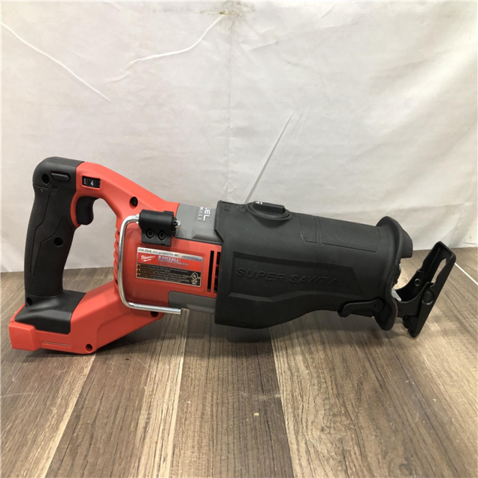 AS-IS Milwaukee  FUEL 18V Lithium-Ion Brushless Cordless Super SAWZALL Orbital Reciprocating Saw (Tool-Only)