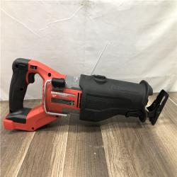 AS-IS Milwaukee  FUEL 18V Lithium-Ion Brushless Cordless Super SAWZALL Orbital Reciprocating Saw (Tool-Only)