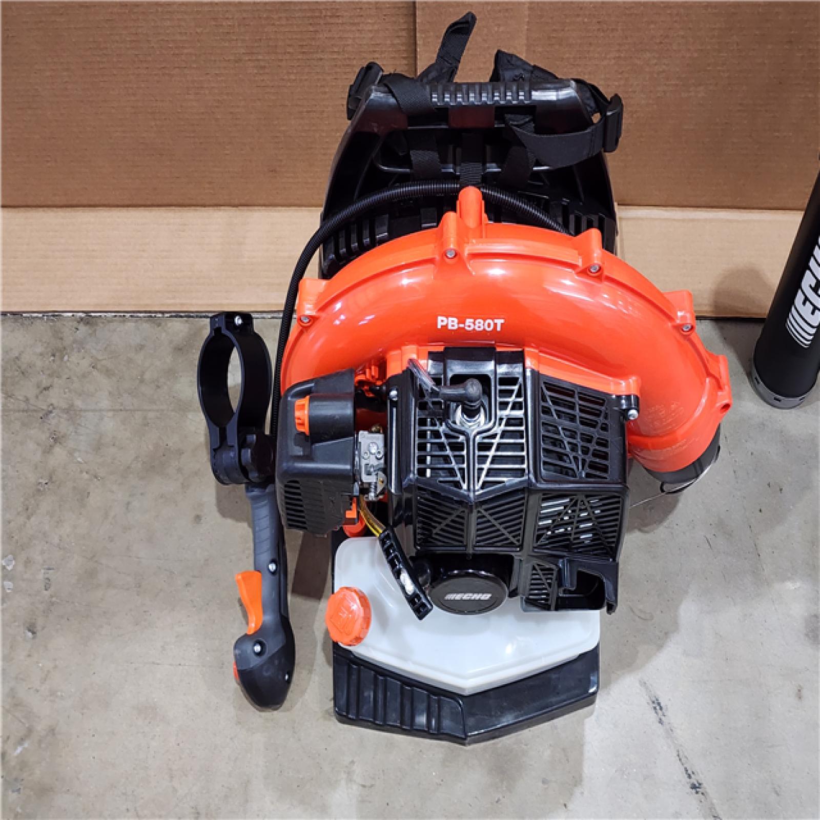 HOUSTON LOCATION - AS-IS ECHO 216 MPH 517 CFM 58.2cc Gas 2-Stroke Backpack Leaf Blower with Tube Throttle