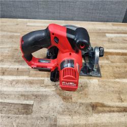 HOUSTON LOCATION - AS - IS Milwaukee  FUEL 18V Lithium-Ion Brushless Cordless Metal Cutting 5-3/8 in. Circular Saw (Tool-Only)