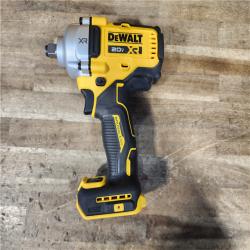HOUSTON LOCATION - AS-IS (APPEARS LIKE NEW) DeWalt 20V MAX 1/2 in. Cordless Brushless Mid-Range Impact Wrench (Tool-Only)