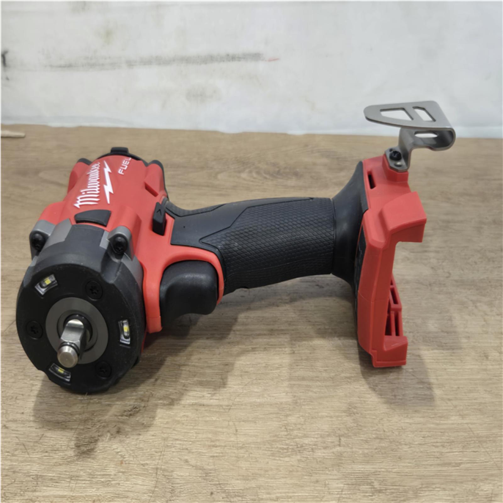 AS-IS Milwaukee FUEL GEN-3 18V Lithium-Ion Brushless Cordless 3/8 in. Compact Impact Wrench with Friction Ring (Tool-Only)