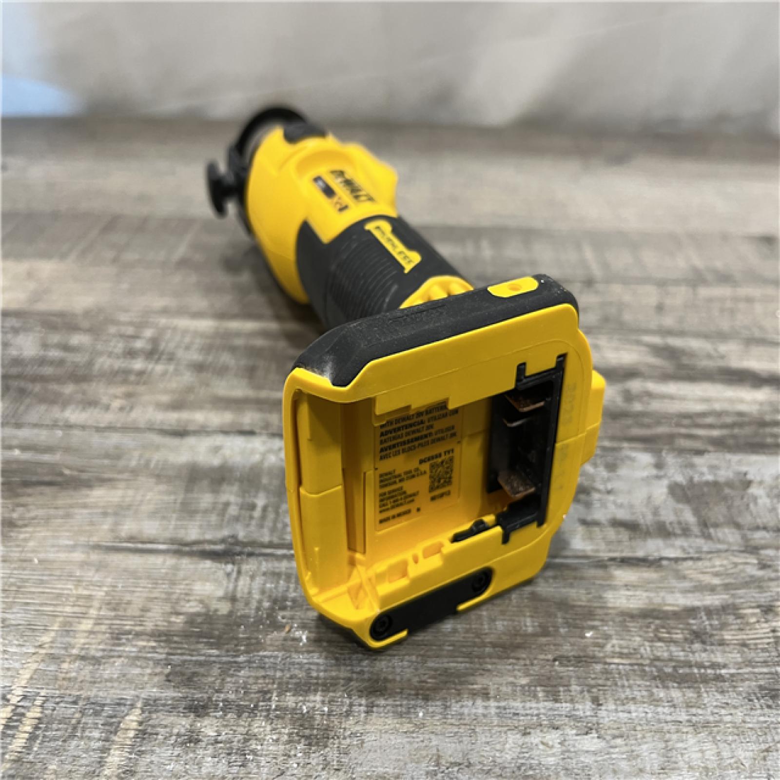 AS-IS DEWALT XR 20V Lithium-Ion Cordless Rotary Drywall Cut-Out Tool (Tool Only)