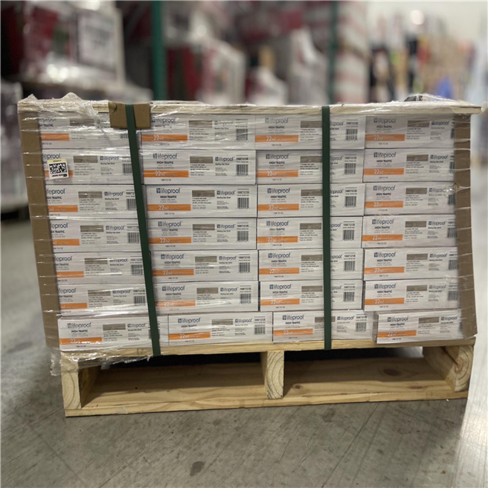 DALLAS LOCATION- Lifeproof Sterling Oak 22 MIL x 8.7 in. W x 48 in. L Click Lock Waterproof Luxury Vinyl Plank Flooring (20.1 sqft/case) PALLET (24 cases)