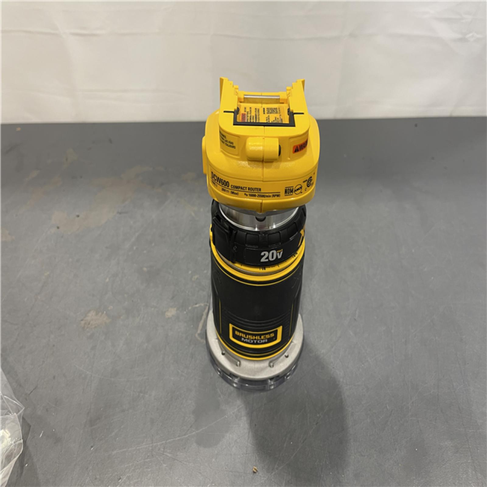 AS-IS - Dewalt 20V MAX XR Brushless Cordless Fixed Base Compact Router