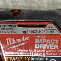 AS-IS Milwaukee 18V Lithium-Ion Cordless Drill Driver/Impact Driver Combo Kit