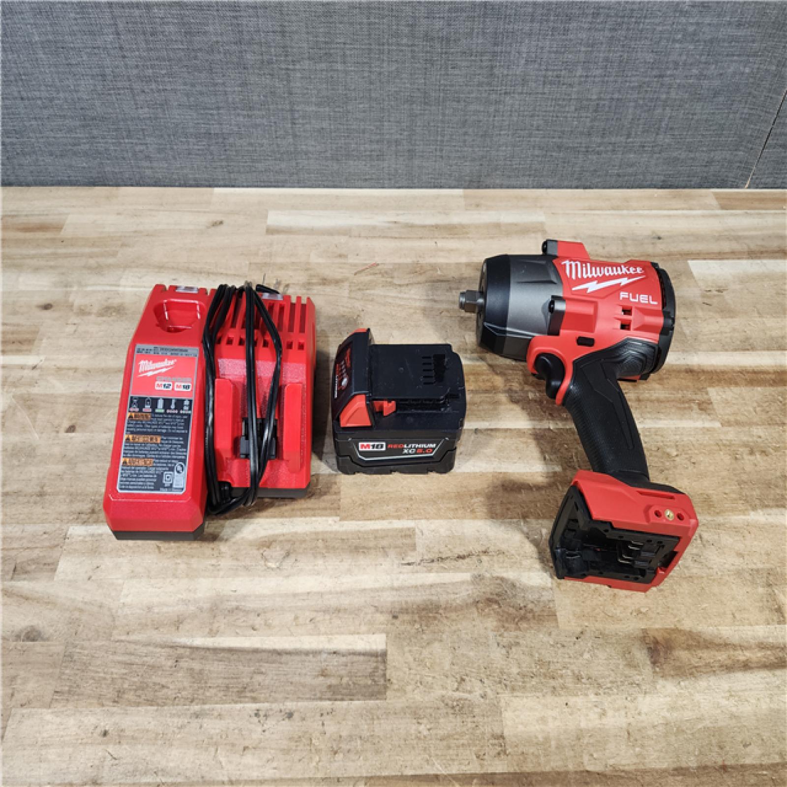 HOUSTON LOCATION - AS - IS Milwaukee FUEL 18V Lithium-Ion Brushless Cordless 1/2 in. Impact Wrench with Friction Ring (Tool-Only)
