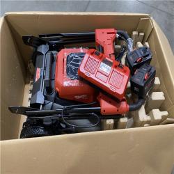 Dallas Location - As-Is 	Milwaukee M18 FUEL Brushless Cordless 21 in. Walk Behind Dual Battery Self-Propelled Mower Kit