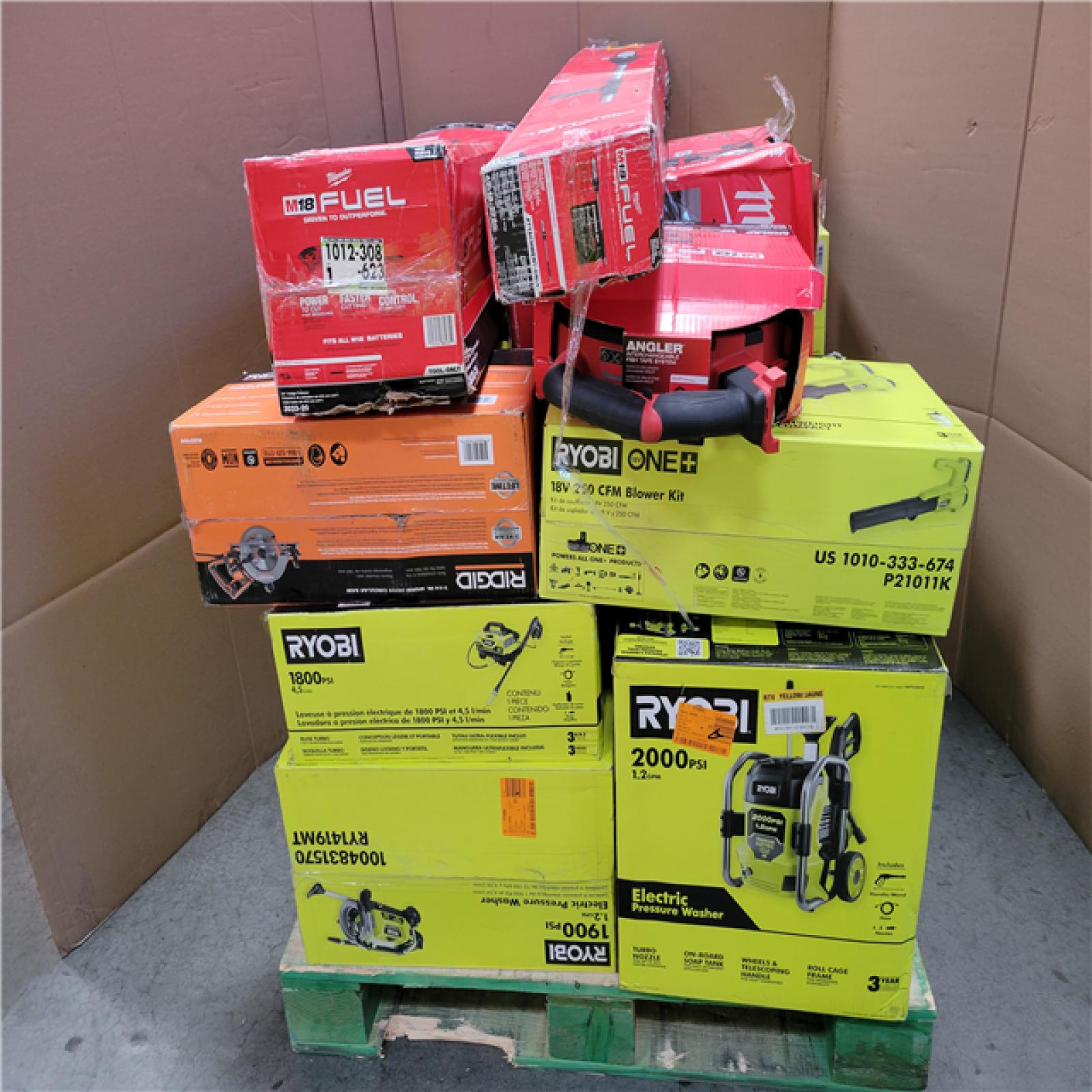 CALIFORNIA AS-IS TOOL PALLET