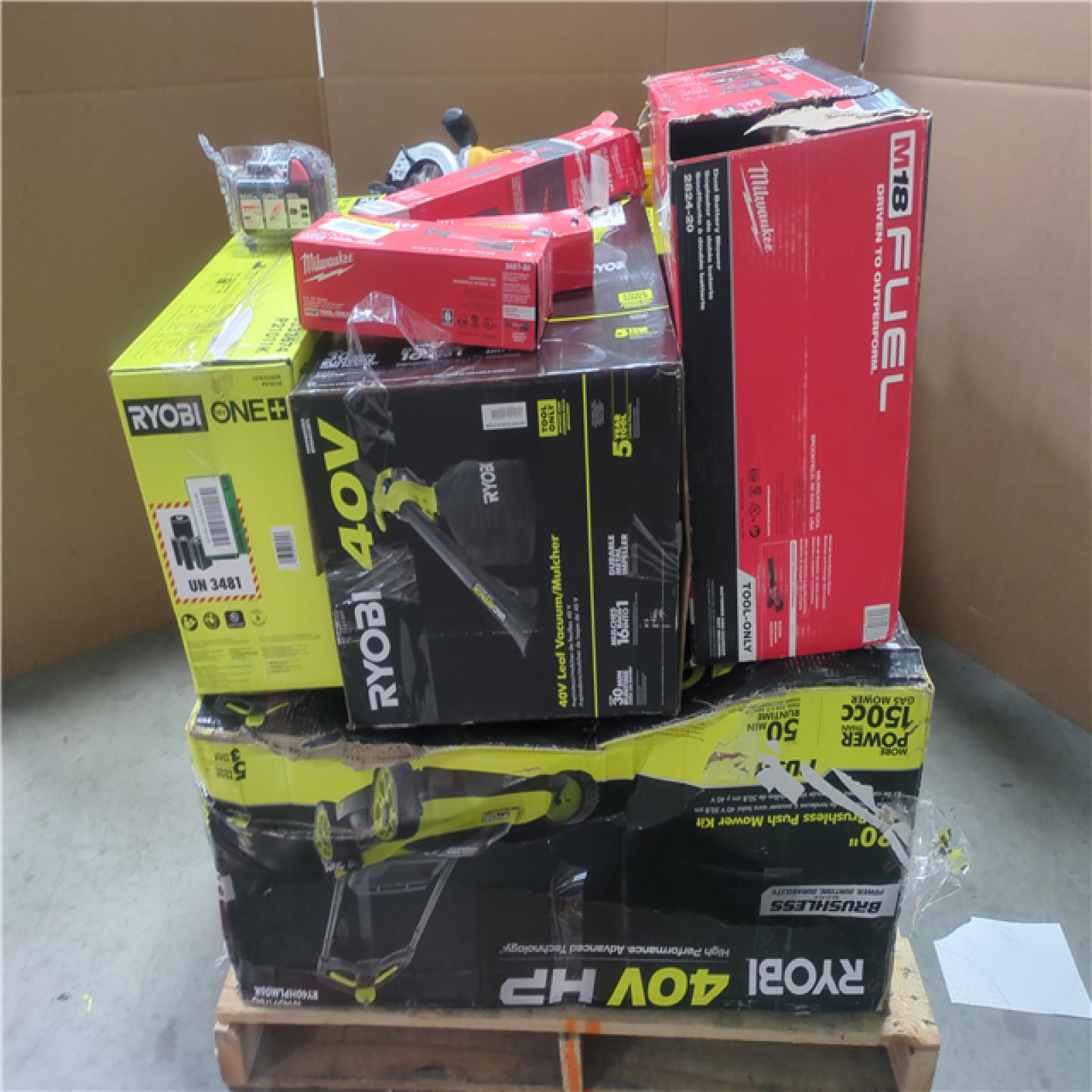 CALIFORNIA AS-IS TOOL PALLET
