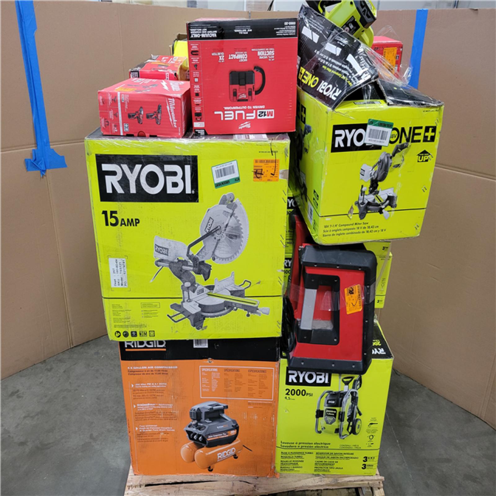 CALIFORNIA AS-IS TOOL PALLET