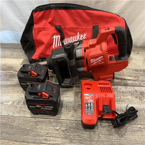 AS-IS Milwaukee FUEL 18V Lithium-Ion Brushless Cordless 1 in. Impact Wrench Extended Reach D-Handle Kit