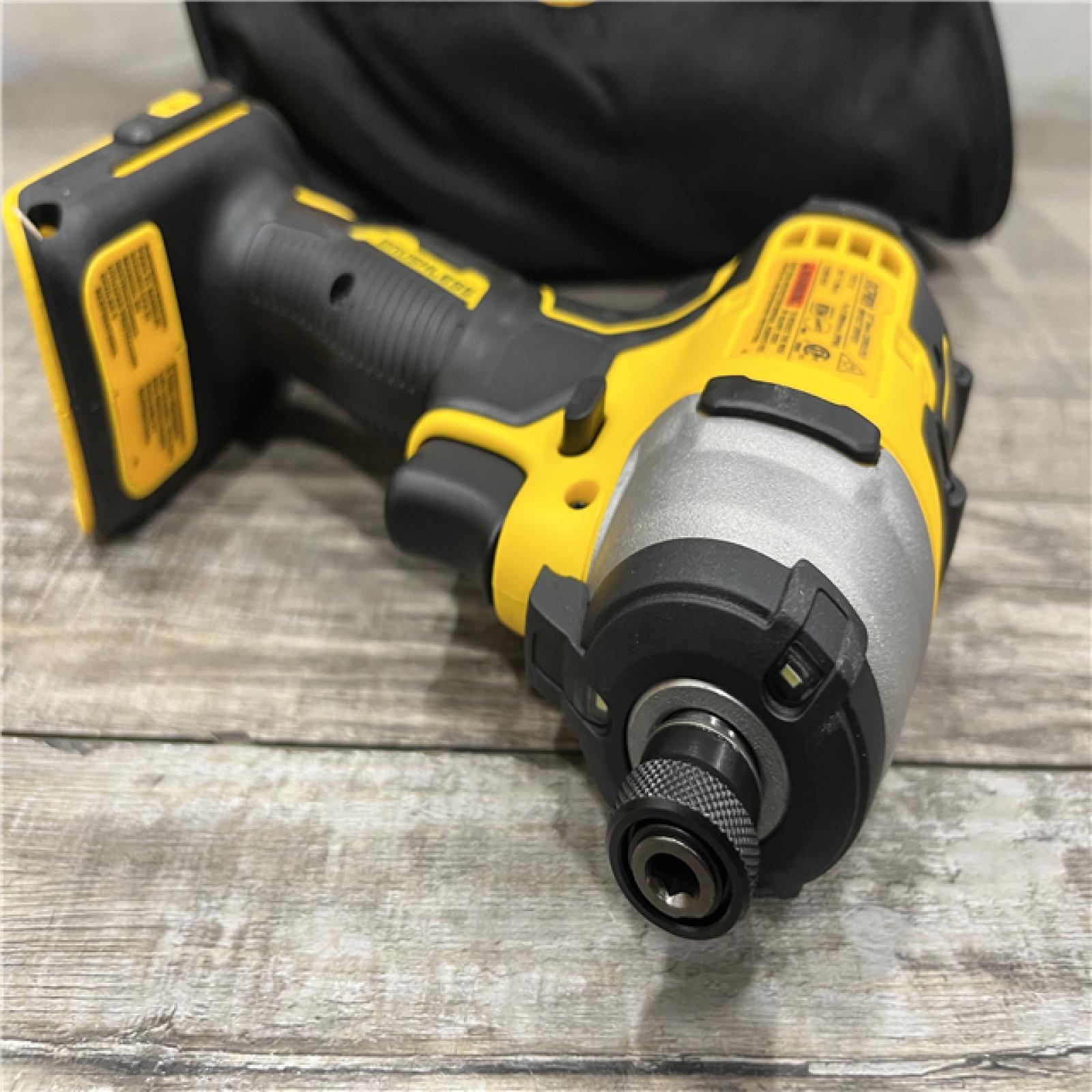 AS-IS DEWALT Atomic 20V Max Lithium-Ion Brushless Cordless Compact 1/4 in. Impact Driver Kit
