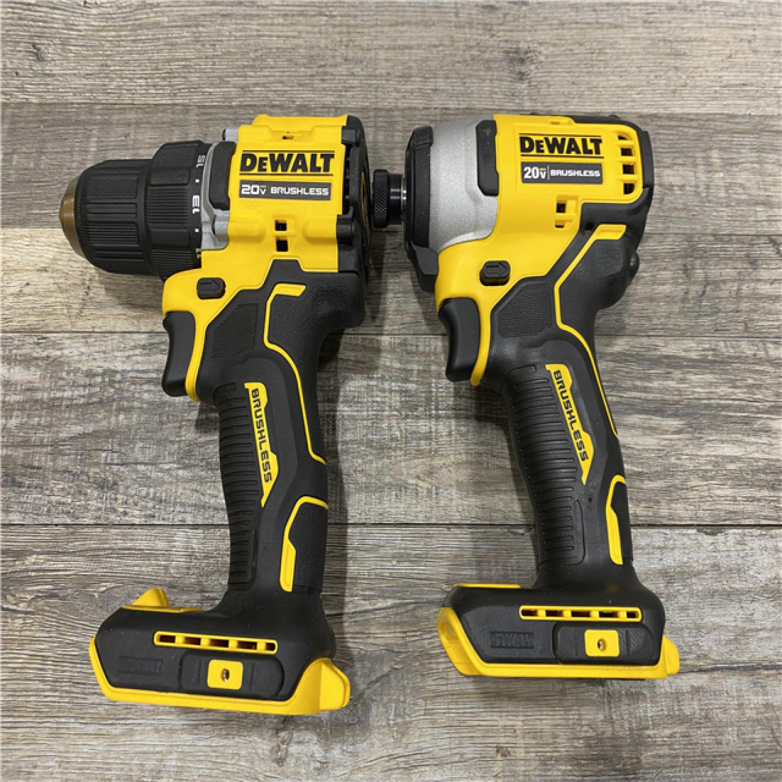 AS-IS DEWALT ATOMIC 20-Volt MAX Lithium-Ion Cordless (2-Tool) Combo Kit