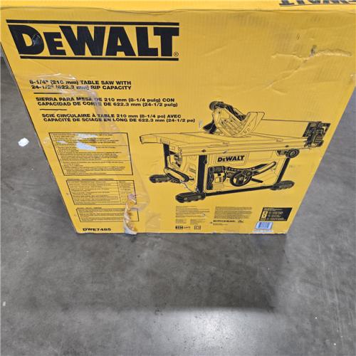 AS-IS DeWalt 15 Amps Corded 8-1/4 in. Compact Table Saw