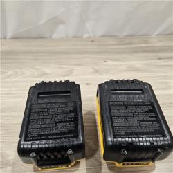 AS-IS DEWALT 20V MAX XR Premium Lithium-Ion 5.0Ah Battery Pack (2 Pack)