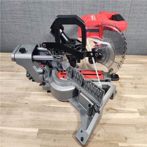 HOUSTON LOCATION - AS-IS (APPEARS LIKE NEW) Milwaukee M18 FUEL Brushless Cordless 7-1/4 in. Dual Bevel Sliding Compound Miter Saw (Tool-Only)