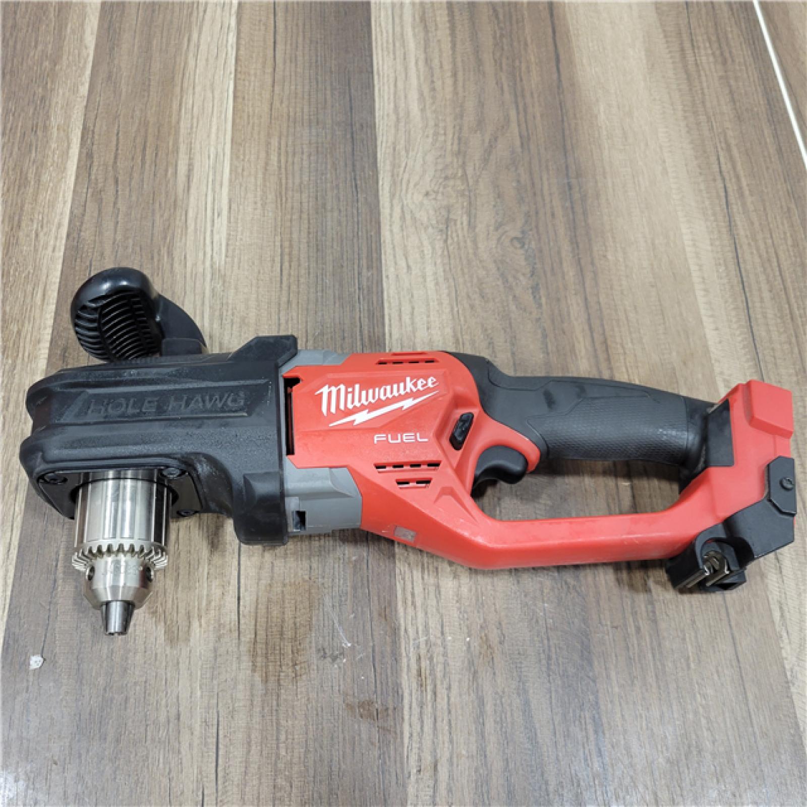 AS-IS Milwaukee M18 18V Fuel Hole Hawg 1/2  Right Angle Drill 2807-20