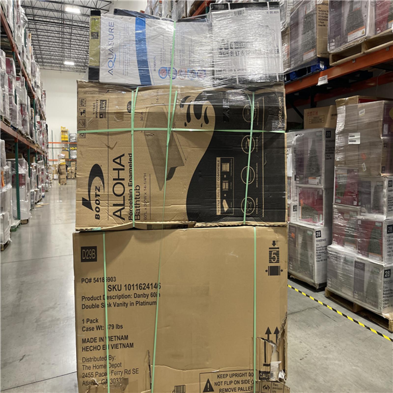 DALLAS LOCATION- AS-IS HOME IMPROVEMENT PALLET