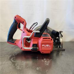 AS-IS- M18 FUEL 18V Lithium-Ion Cordless 7-1/4 in. Rear Handle Circular Saw Kit with FORGE 12.0 Ah Battery and Rapid Charger