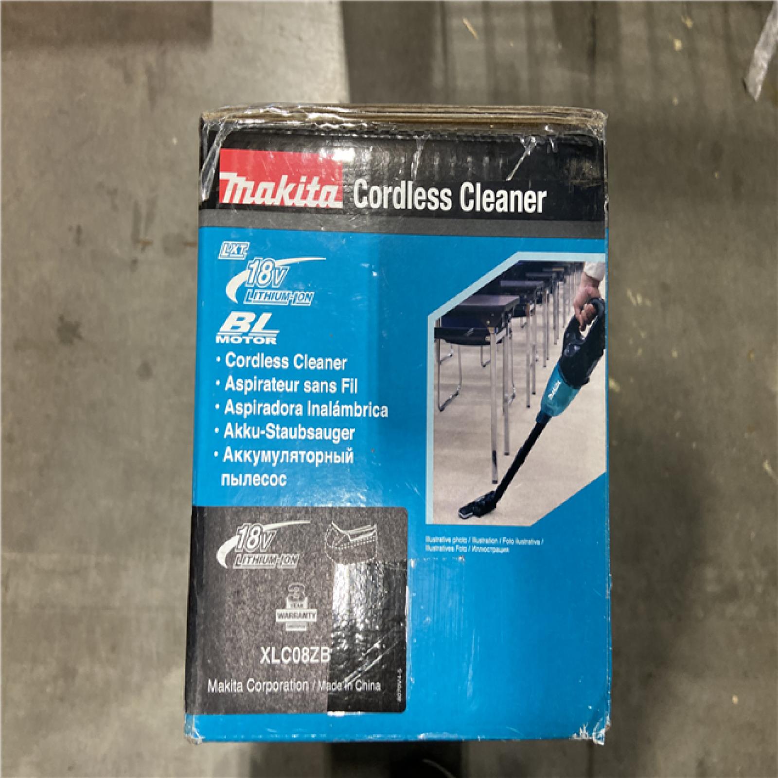 NEW! -  Makita 18-Volt LXT Lithium-ion Compact Bagless Cordless Brushless Cloth Filter Stick Vacuum, (Tool Only)
