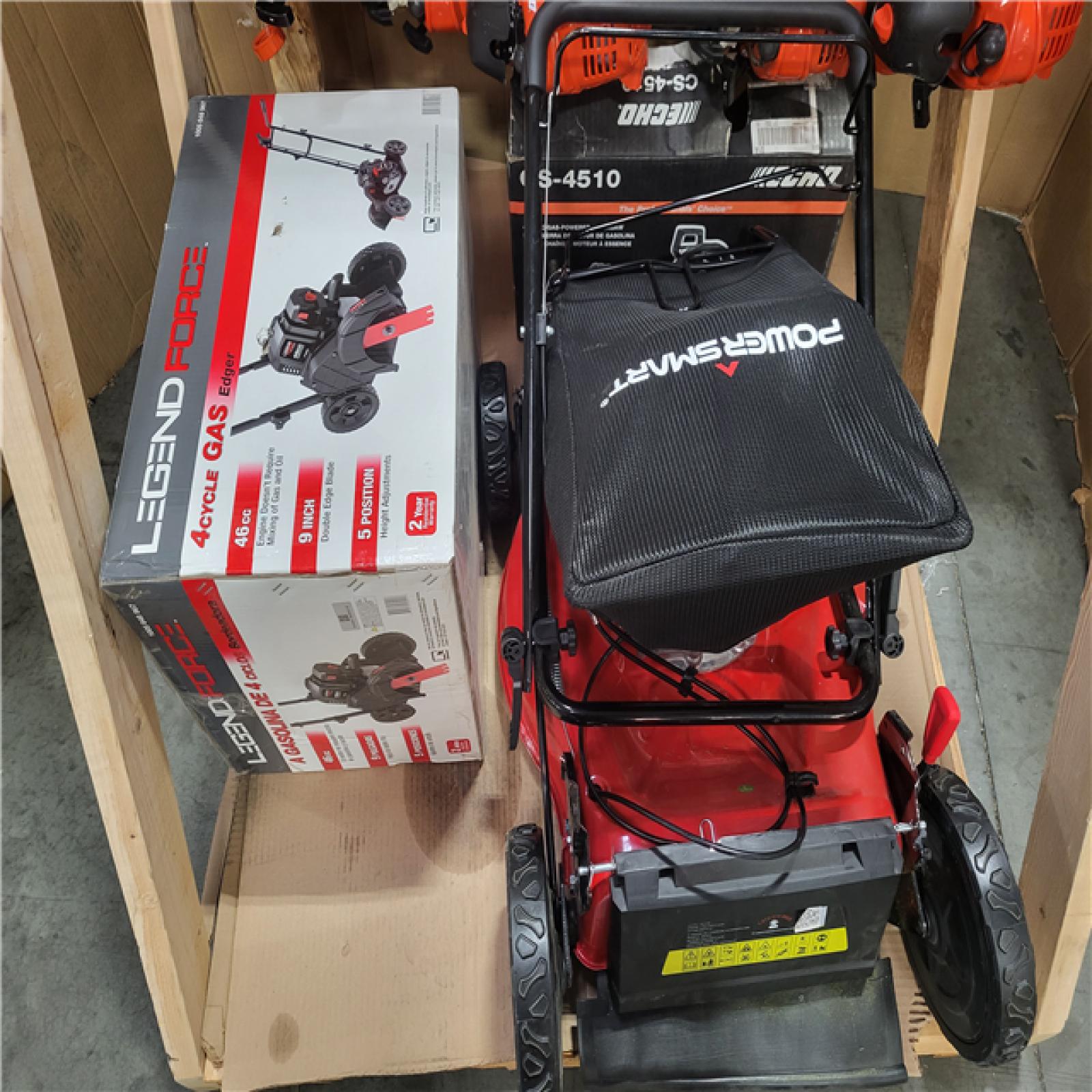 California AS-IS Outdoor Power Equipment